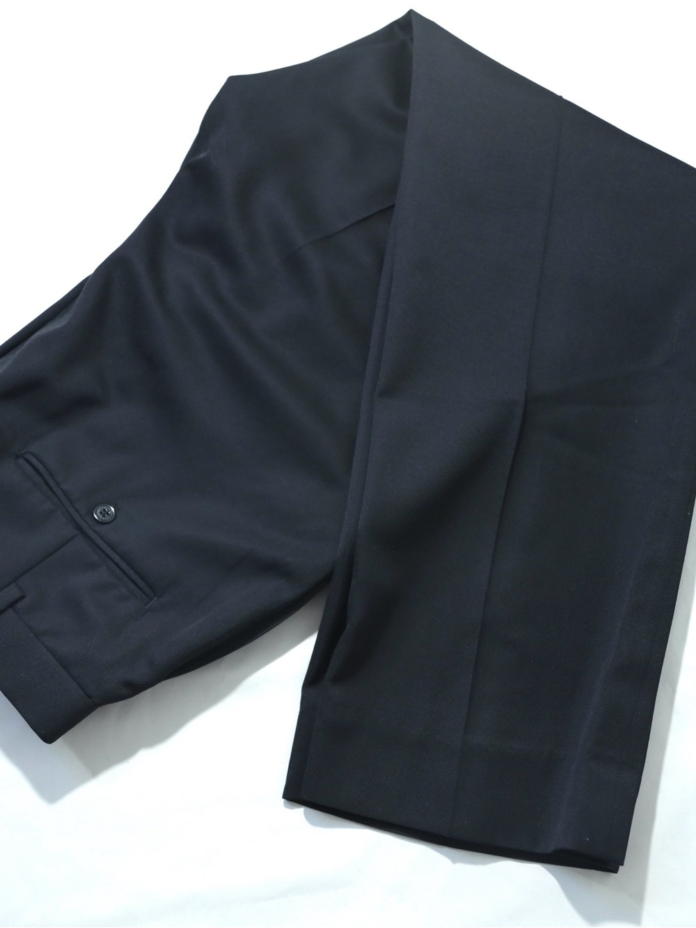 100% Wool Brooks Brothers Men's Black Dress Pants